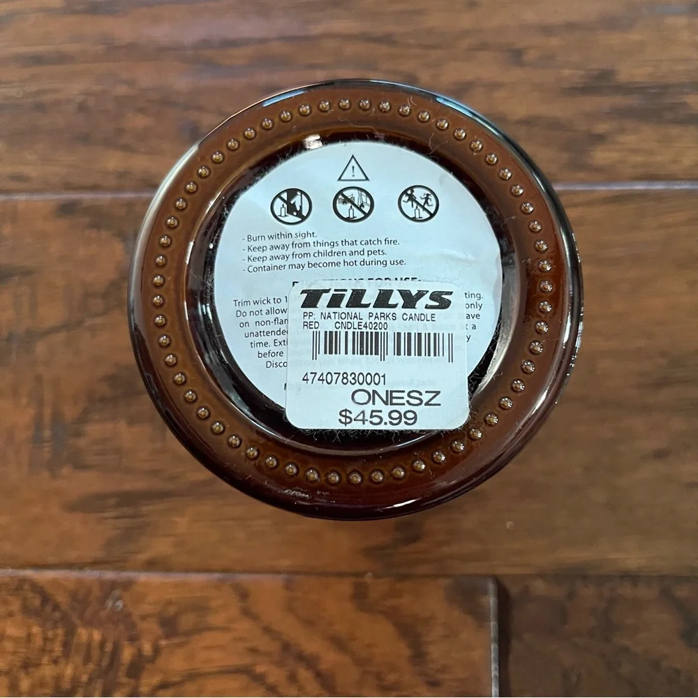 Target Brown Coastal Redwood Candle - Picture 3 of 3